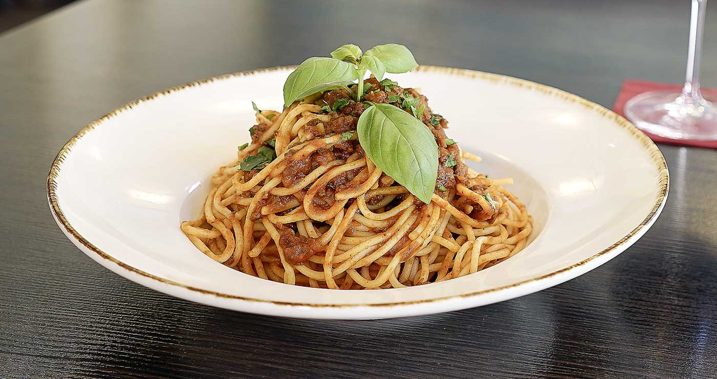Spaghetti Bolognese im Roni